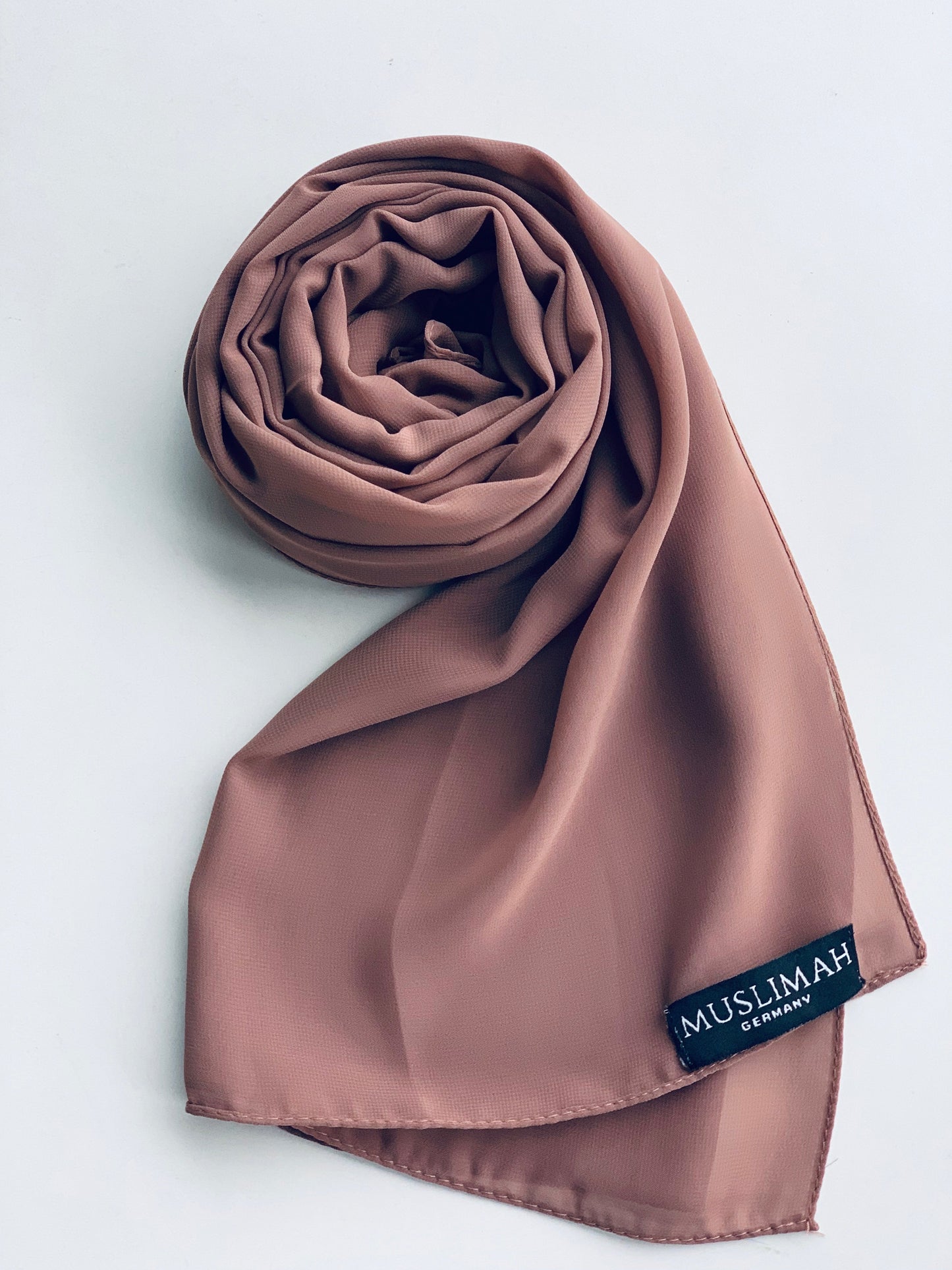 Coffee Premium Chiffon Hijab