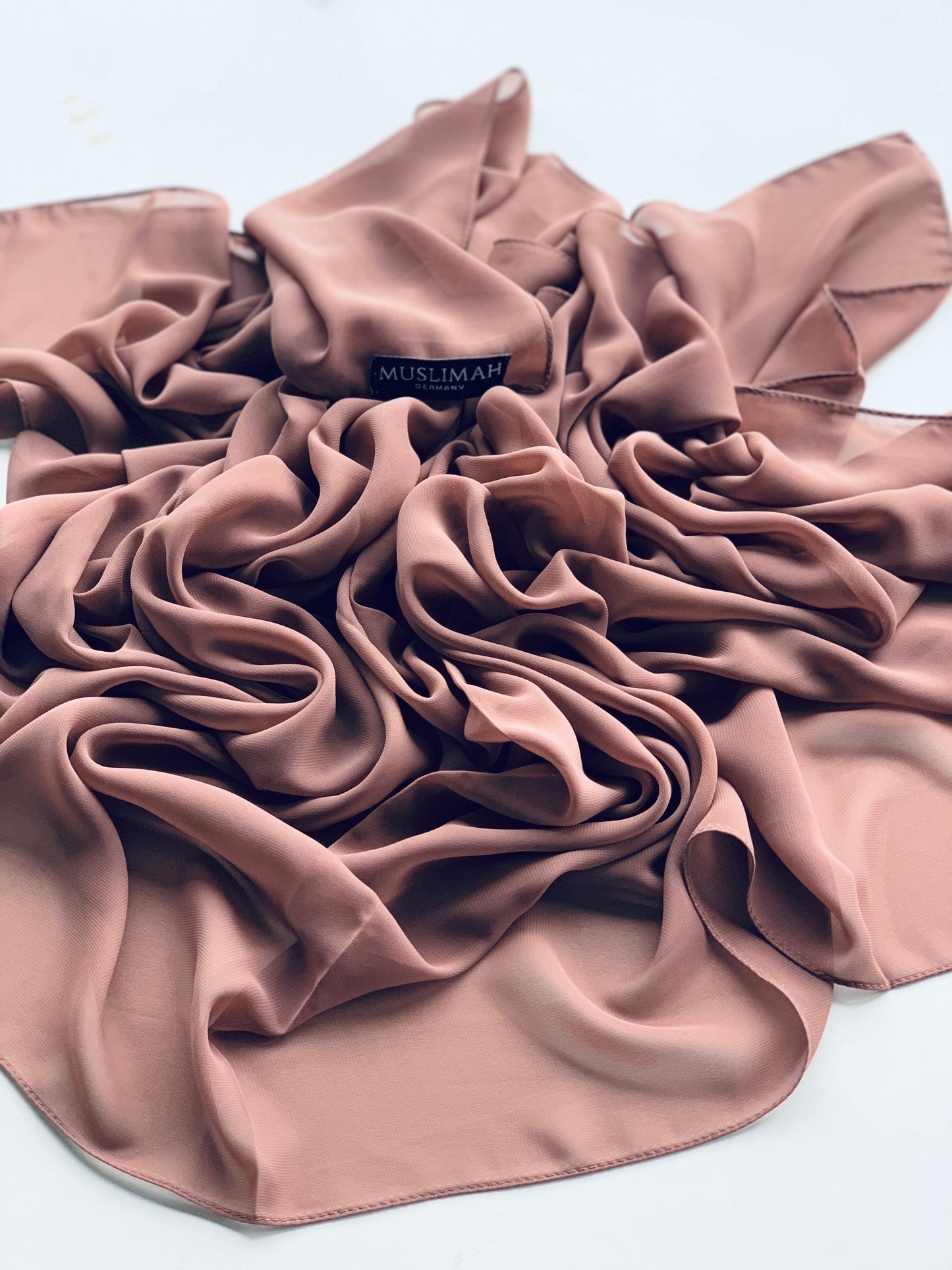 Coffee Premium Chiffon Hijab