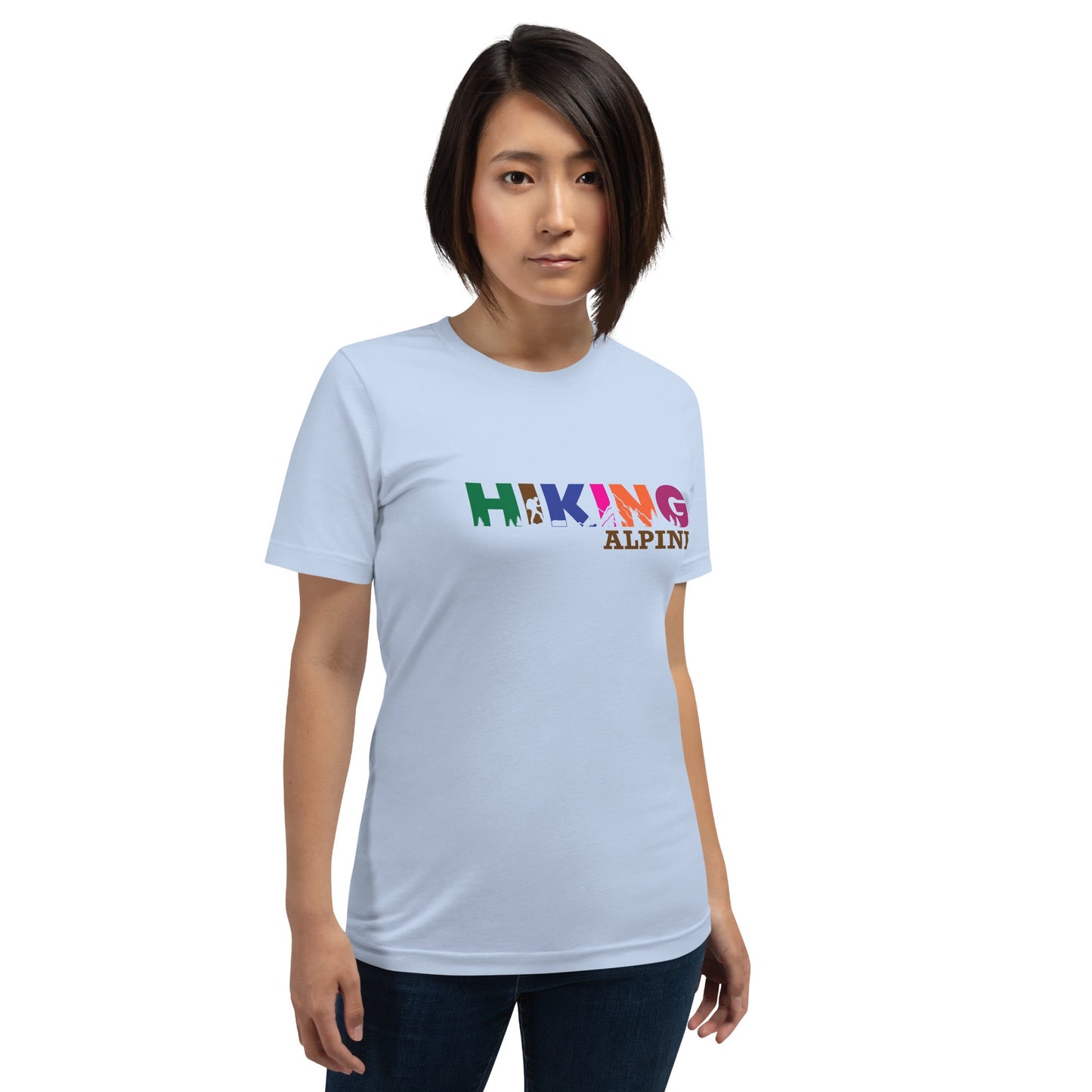 Hiking Alpine Unisex t-shirt