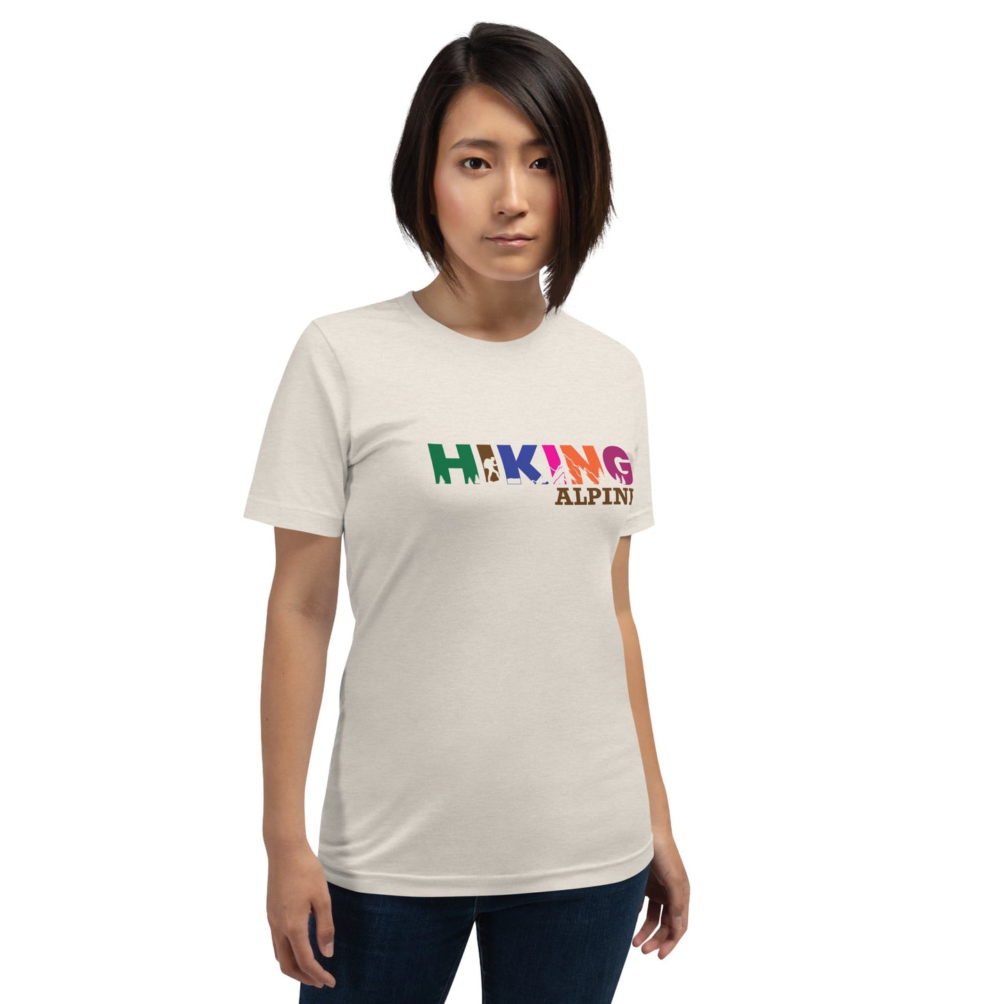 Hiking Alpine Unisex t-shirt
