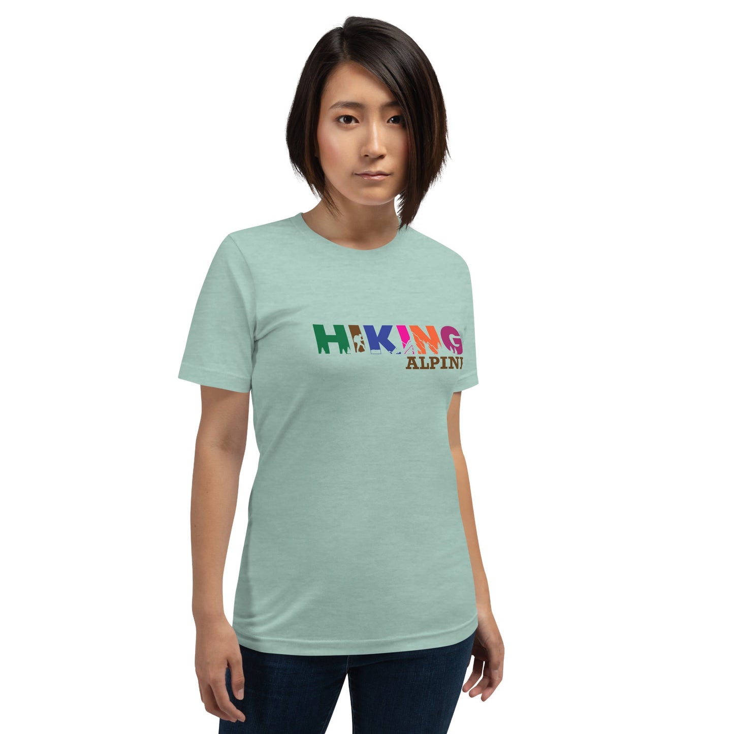 Hiking Alpine Unisex t-shirt