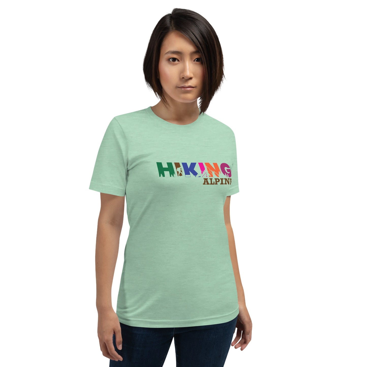 Hiking Alpine Unisex t-shirt