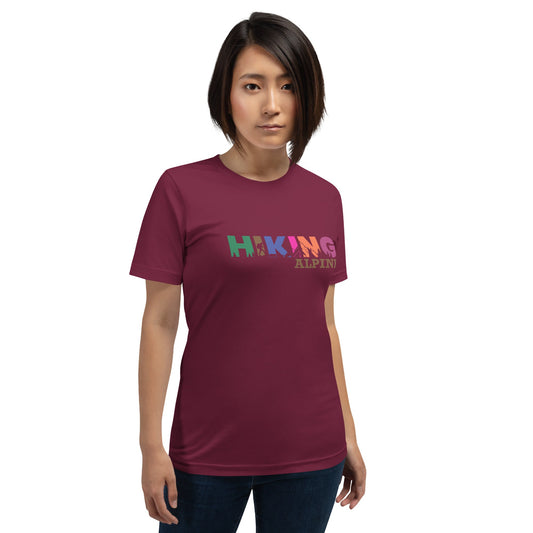 Hiking Alpine Unisex t-shirt