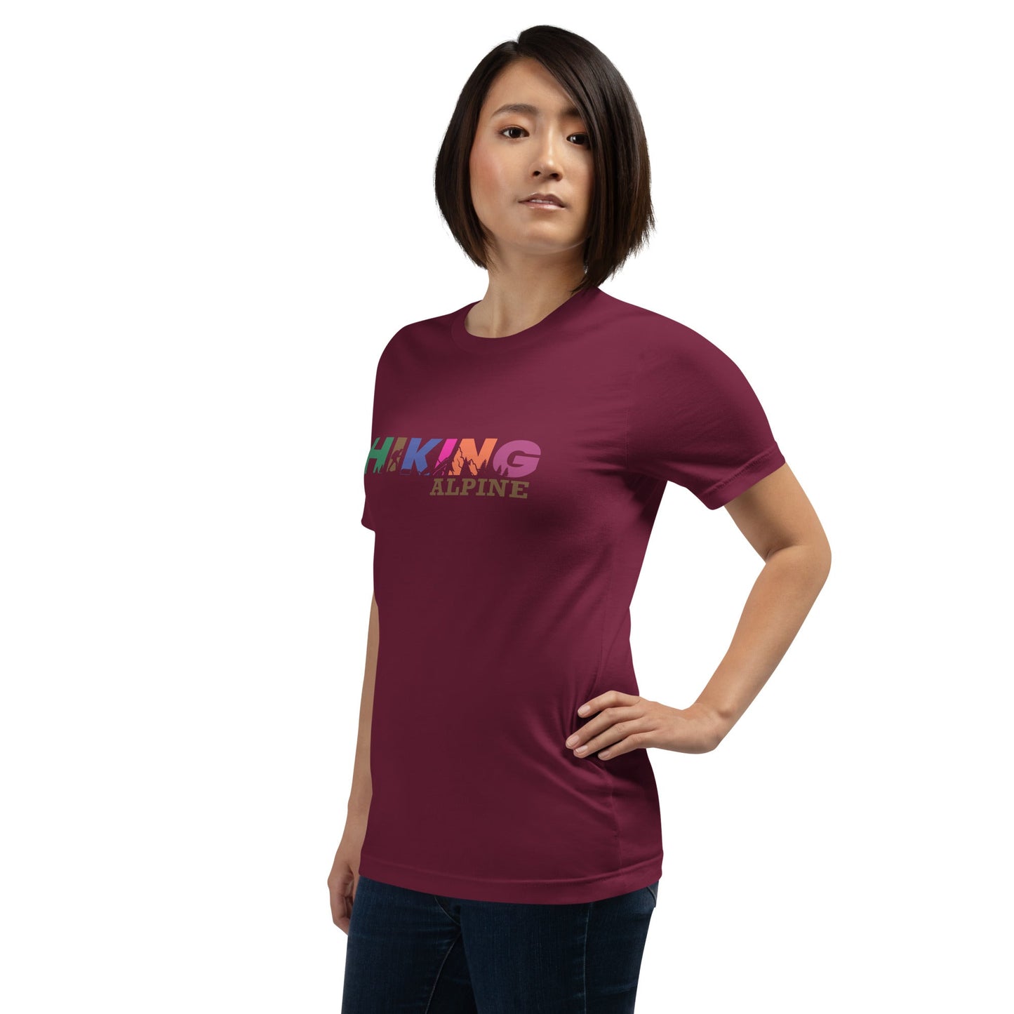 Hiking Alpine Unisex t-shirt