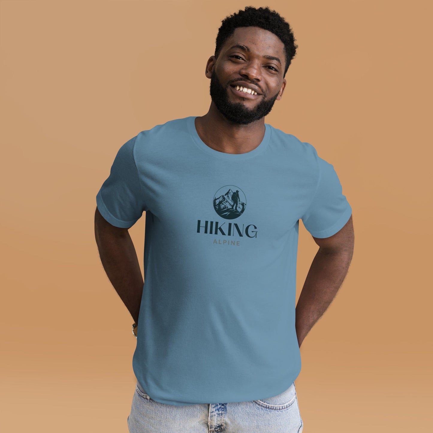 Hiking Alpine Climb Unisex t-shirt