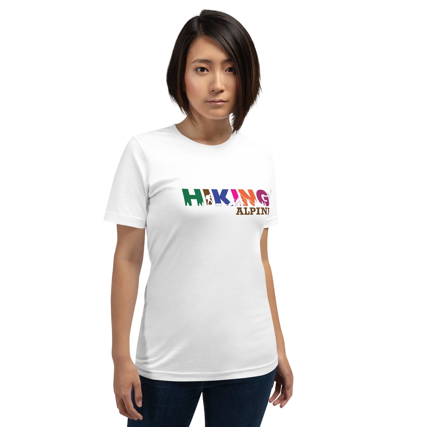Hiking Alpine Unisex t-shirt